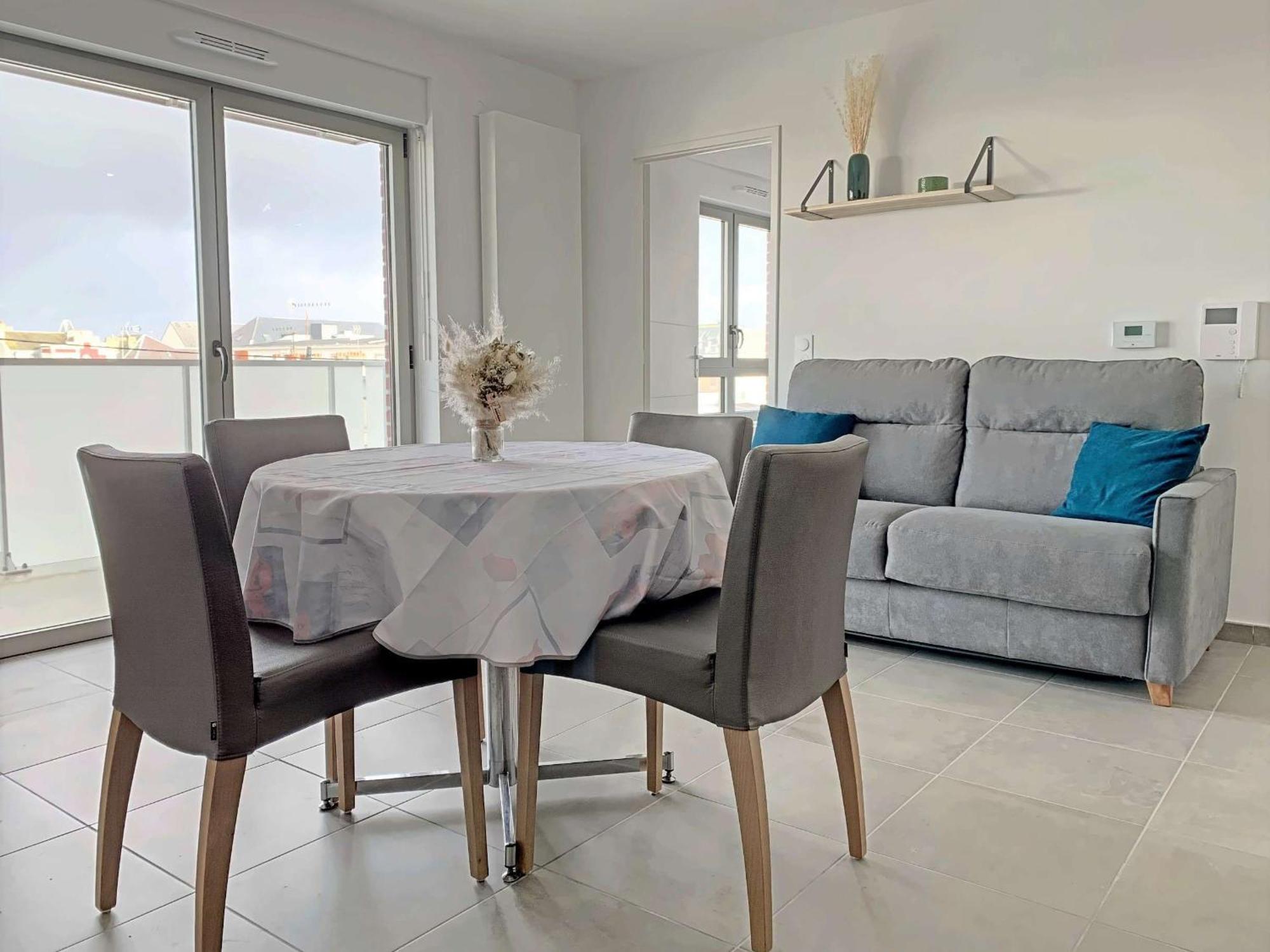 Superbe T2 A Berck-Plage - Balcon, Parking Prive Et Acces Plage - Fr-1-646-36 المظهر الخارجي الصورة